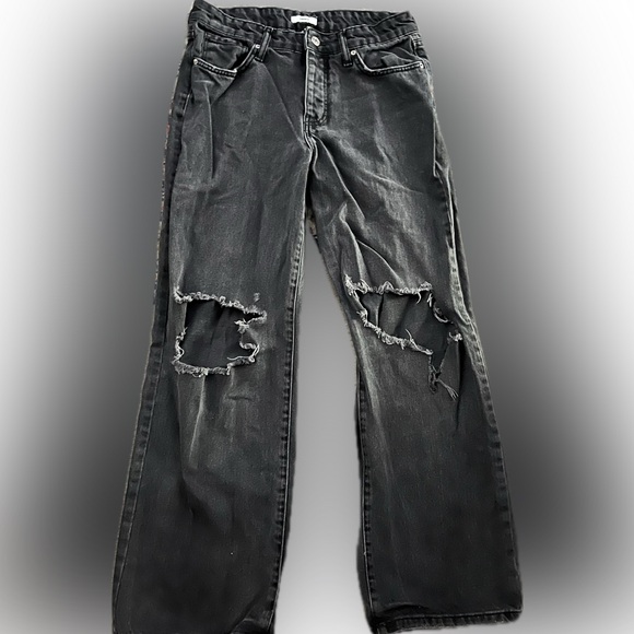 distressed jeans - Picture 1 of 2